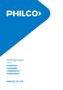 Manual de uso Philco PHBM068B Refrigerador