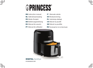 Manual de uso Princess 183008 Digital Freidora