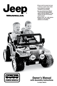 Handleiding Fisher-Price W9418 Jeep Wrangler Kinderauto