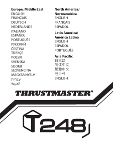 Руководство Thrustmaster T248 (Xbox One) Игровой контроллер