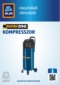 Használati útmutató Workzone WZAC 242/50 Kompresszor