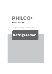 Manual de uso Philco PHCT260X Frigorífico combinado