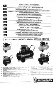 Mode d’emploi Michelin MCX100 Compresseur
