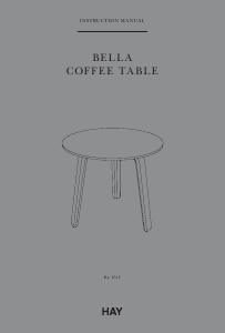 Manual HAY BELLA Coffee Table