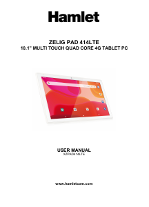 Handleiding Hamlet XZPAD414LTE Tablet