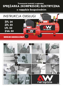 Instrukcja AW LFL 50 Kompresor