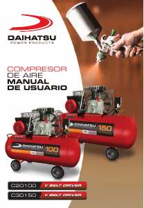 Manual de uso Daihatsu C30150 Compresor