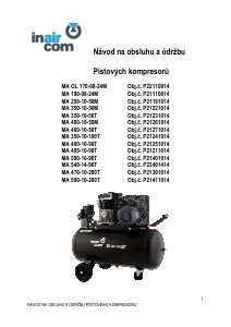 Manuál Inaircom MA 540-14-90T Kompresor