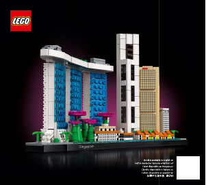 Kullanım kılavuzu Lego set 21057 Architecture Singapur