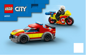 Käyttöohje Lego set 60321 City Palokunta