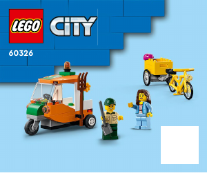 Käyttöohje Lego set 60326 City Puistopiknik