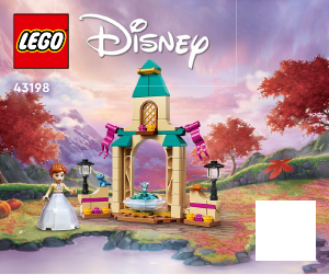 Bruksanvisning Lego set 43198 Disney Princess Annas slottsgård