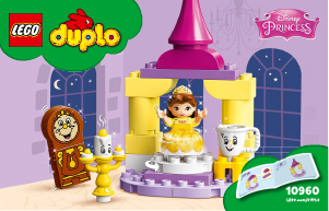 Manual Lego set 10960 Duplo Belles ballroom