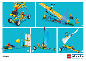 Käyttöohje Lego set 45400 Education Technic Voima-anturi