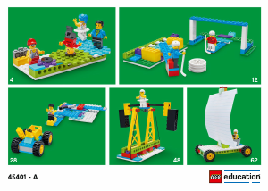 Käyttöohje Lego set 45401 Education Technic Ison keskusyksikön akku