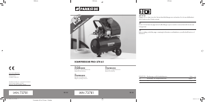 Manual Parkside PKO 270 A1 Compressor