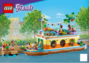 Bedienungsanleitung Lego set 41702 Friends Hausboot