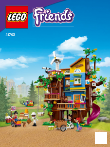 Bruksanvisning Lego set 41703 Friends Vänskapsträdkoja