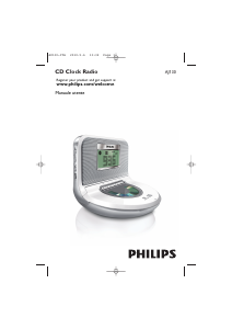 Manuale Philips AJ130/12 Radiosveglia