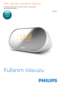 Kullanım kılavuzu Philips AJ2000 Radyolu çalar saat