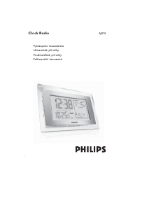 Manuál Philips AJ210 Rádio s alarmem