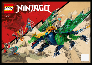 Manuale Lego set 71766 Ninjago Dragone Leggendario di Lloyd