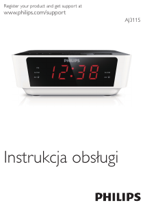 Instrukcja Philips AJ3115/12 Radiobudzik