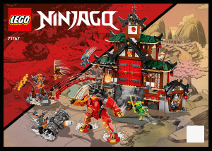 Bruksanvisning Lego set 71767 Ninjago Ninjornas dojotempel