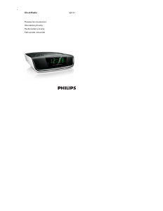 Használati útmutató Philips AJ3121 Ébresztőórás rádió
