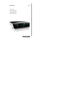 Bedienungsanleitung Philips AJ3121 Uhrenradio