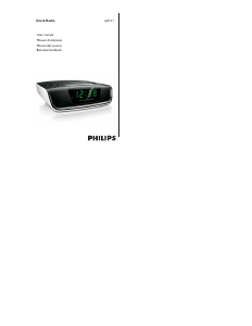 Manual Philips AJ3121 Alarm Clock Radio