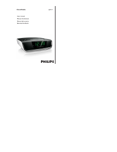 Manual de uso Philips AJ3121 Radiodespertador