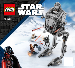 Bedienungsanleitung Lego set 75322 Star Wars Hoth AT-ST