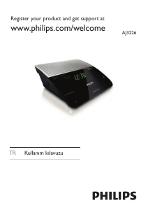 Kullanım kılavuzu Philips AJ3226 Radyolu çalar saat