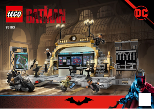 Manuál Lego set 76183 Super Heroes Batmanova jeskyně- Souboj s Riddlerem