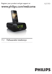 Használati útmutató Philips AJ3270D/12 Ébresztőórás rádió