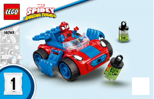 Kullanım kılavuzu Lego set 10783 Super Heroes Örümcek Adam Doktor Oktopus’un Laboratuvarında