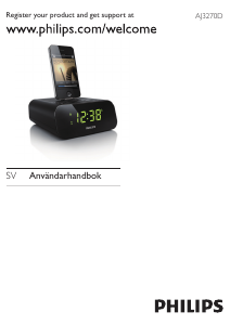 Bruksanvisning Philips AJ3270D/12 Klockradio