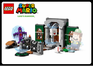 Brugsanvisning Lego set 71399 Super Mario Luigis Mansion indgang – udvidelsessæt