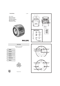 Manual de uso Philips AJ3600/00C Radiodespertador