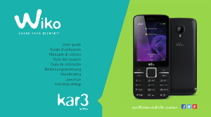 Manual de uso Wiko Kar3 Teléfono móvil