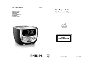 Manuale Philips AJ3910 Radiosveglia