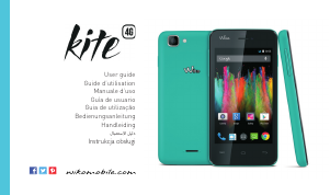 Manual Wiko Kite 4G Telefone celular