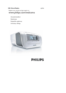 Manual Philips AJ3916 Alarm Clock Radio
