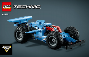 Manual Lego set 42134 Technic Monster jam Megalodon