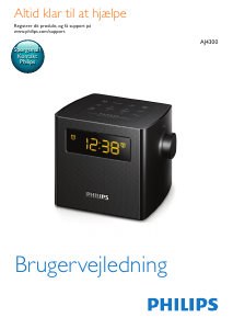 Brugsanvisning Philips AJ4300B Radio-vækkeure