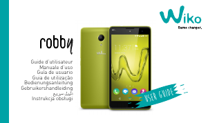 Manual Wiko Robby Telefone celular