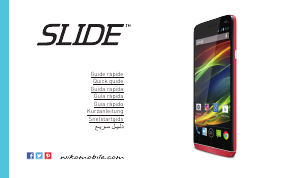 Manual Wiko Slide Telefone celular