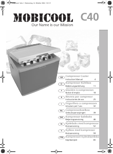 Handleiding Mobicool C40 Koelbox