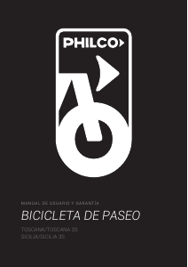 Manual de uso Philco Sicilia Bicicleta